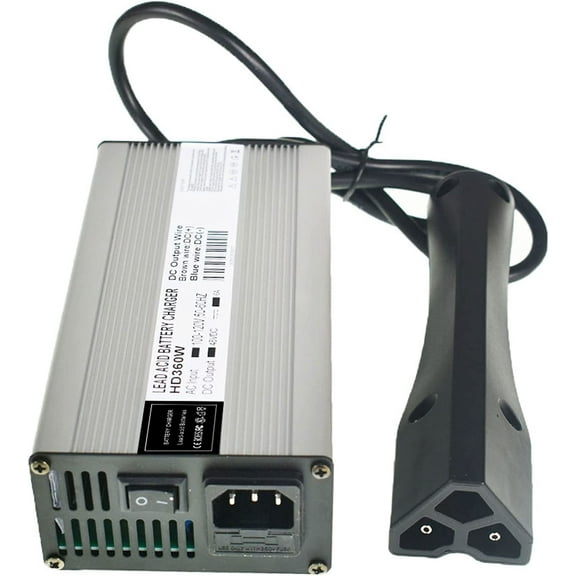 48V/6A Battery Charger with RXV Plug Replacement for EZGO Club Car DS EZGO TXT Yamaha