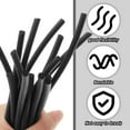 thumbnail image 3 of Foam Rubber Weather Seal Strip, 3mm(1/8") Diameter 15 Meters (50Ft) Long Round Backer Rod Foam Rubber for DIY Gasket, Warehouse, Pads, Foam Tubing, Crafts(Black), 3 of 8