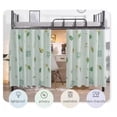 thumbnail image 4 of Cortinas opacas para litera superior e inferior, para dormitorio, privacidad, transpirables, a prueba de polvo, con cuerda y hebillas, para niños, adolescentes, camas altas individuales., 4 of 8