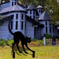 thumbnail image 4 of Halloween Metal Black Cats Decor Halloween Yard Lawn Stakes Garden Scare Animal Silhouette Statues Stakes for Home Yard Outdoor Decorations, 4 of 4