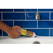 Flex Shot Rubber Adhesive Sealant Caulk, 8 oz, Almond