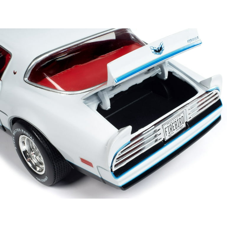 1977 Pontiac Firebird Formula Cameo White with Red Interior