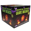 thumbnail image 2 of Light-Up Smoldering Skull Grave Breaker Halloween Decor, 2 of 3