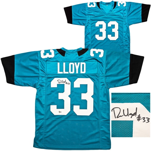 Jacksonville Jaguars Devin Lloyd Autographed Teal Jersey Beckett BAS Witness 215006