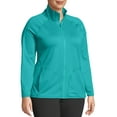 thumbnail image 3 of Just My Size Women's Plus Size Active Full Zip Mock Neck Jacket, 3 of 6