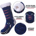 thumbnail image 6 of Kids Slipper Socks Boys Girls Fuzzy Soft Thick Cozy Warm Fleece lined Winter Indoor Christmas Socks, 6 of 6