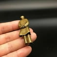 thumbnail image 6 of 2.28 inch Chinese brass engraving Chairperson Mao Zedong statue exquisite, 6 of 10