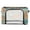 Court style- Light Blue, variant on Collapsible Water-Resistant Storage, Double-door Storage Bins for Closet Organizers Terracotta Ethnic Printed 16.9"x11.4"x10"