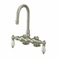 thumbnail image 3 of Kingston Brass Cc95T5 Deck Mount Clawfoot Tub Filler - Oil Rubbed Bronze Finish, 3 of 3