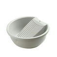 thumbnail image 2 of Home Decor Basin Hand Washing Wash Basin Lightweight Board Washtub Lightweight Convenient Laundry Tub Clothes Hand Wash Board Bathroom Products, 2 of 7