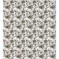 thumbnail image 3 of Ambesonne Botanical Duvet Cover Sets, Monstera Leaf and Flowers, 2-King, Multicolor, 3 of 7