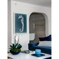thumbnail image 3 of "Azure Seahorse I" Framed Painting Print, 3 of 6