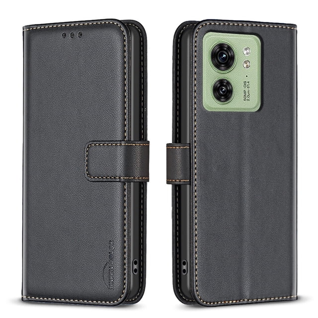 Compatible with Motorola Moto Edge 40 Wallet Case with Card Slots Magnetic Closure Flip Folio Cover