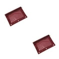 thumbnail image 1 of VONKY Documents Secure And Organized With Pouch Durable Documents Storage Pouch Wine Red 2Set, 1 of 6