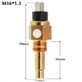 thumbnail image 1 of 52mm Digital Water Temp Gauge LCD Water Temperature Gauge Temp Meter With Sensor 3/8 NPT Racing For Car Marine Boat ,Easy to Calibrate, 1 of 7