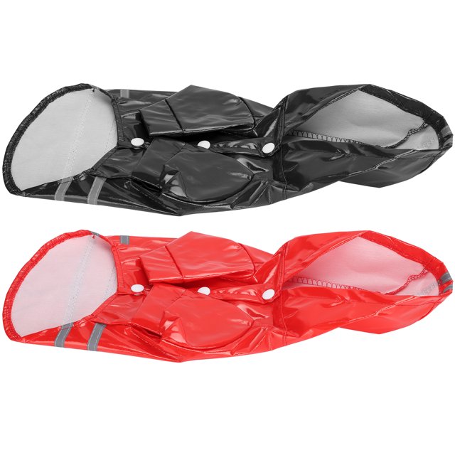 Chubasquero para Mascotas ANGGREK Impermeable Poliéster Con Revestimiento Impermeable PU