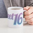 thumbnail image 6 of CafePress - Sweet 16 Mug - 11 oz Ceramic Mug - Novelty Coffee Tea Cup, 6 of 6