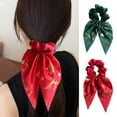 thumbnail image 6 of Ahabrexf Christmas Large Scrunchie Fashion Elastic Hairband, 6 of 6