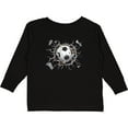 thumbnail image 3 of Inktastic Soccer Breakthrough Boys or Girls Long Sleeve Toddler T-Shirt, 3 of 5