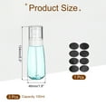 thumbnail image 2 of 3Pcs Small Spray Bottles, 100ml/3.4 oz Travel Size Spray Bottle Fine Mist with Labels (Blue/Clear), 2 of 7