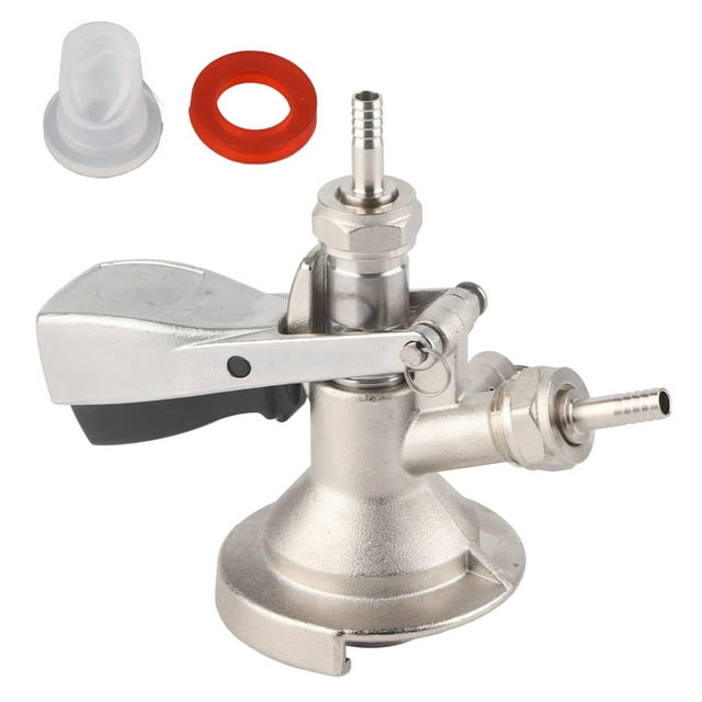 Coupleur De Fût De Bière, Connecteur De Distributeur De Fût De Bière De Coupleur De Fût De Type A En Acier Inoxydable, Accessoire D'équipement De Distribution De Bière