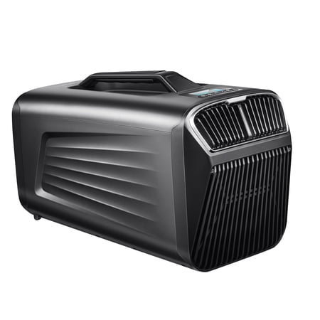 Outohome 5200BTU Portable Camping Air Conditioner For Tent Outdoor and Indoor Use,400W Low Power for RV,Truck,Van and Car Cooling (Dark Grey)