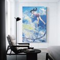 thumbnail image 3 of Weathering With You Shinkai Makoto Anime Art Print Japanese Canvas Art Poster and Wall Art Picture Print Modern Family bedroom Decor Posters 12x18inch(30x45cm), 3 of 6