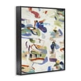 thumbnail image 2 of Stupell Industries Modern Expressive Composition Brushstrokes Black Framed Giclee Art, 11 x 14, by Lisa Ridgers, 2 of 8