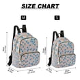 thumbnail image 2 of FORMRS Mini Backpack Purse for Women Travel Daypack Casual Shoulder Bag, Small Pink Flower, 2 of 7