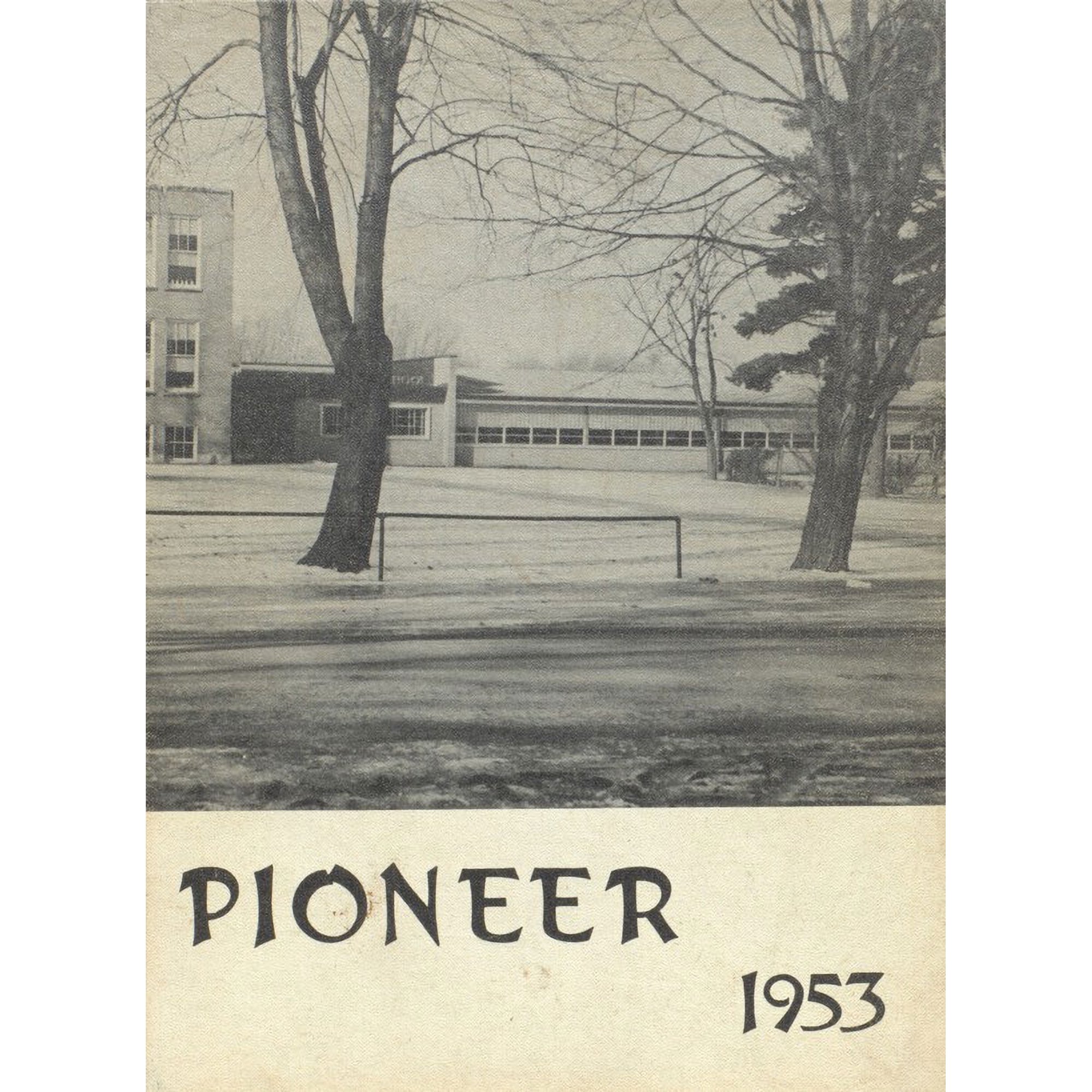 (Custom Reprint) Yearbook: 1953 Hudsonville High School - Pioneer Yearbook (Hudsonville MI)