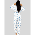 thumbnail image 3 of Set De 2 Pijamas Afelpadas Mujer Unitalla Polar Pantalón Sudadera Ropa Invierno, 3 of 5