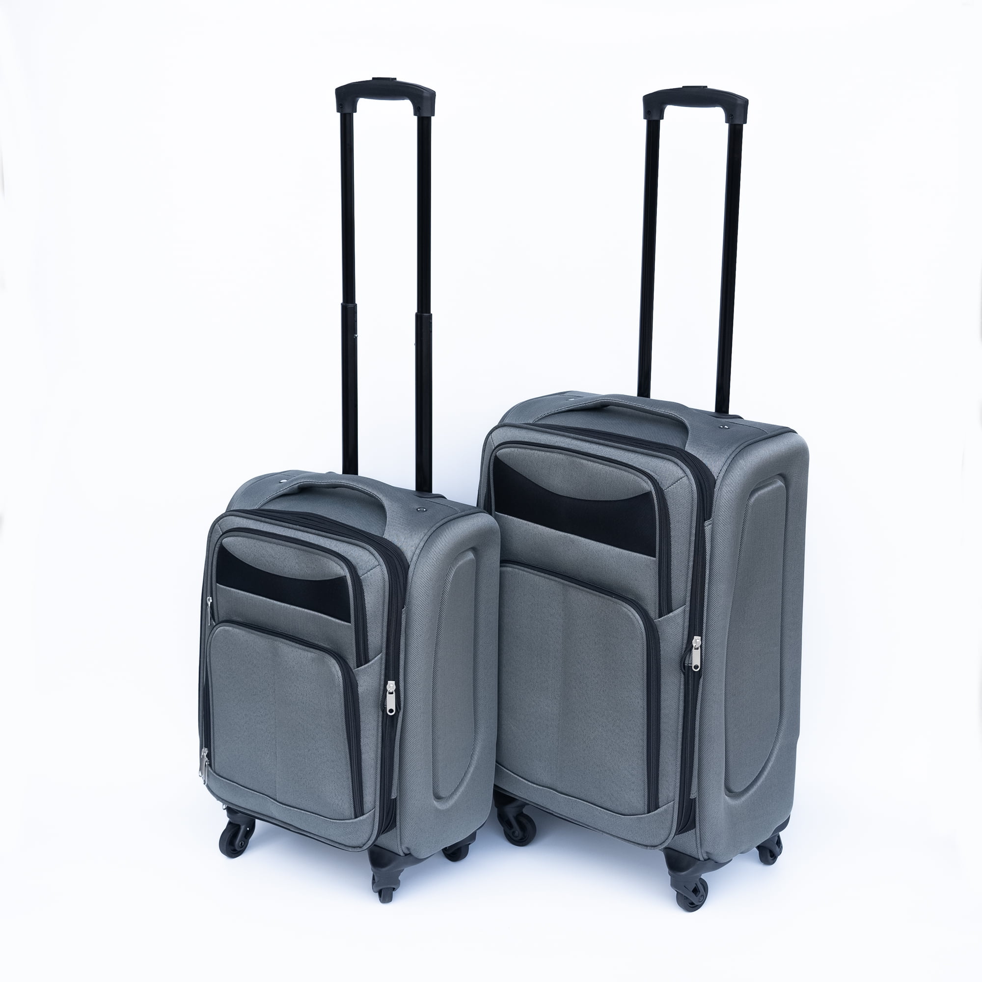 Rockland Luggage Fashion Collection 4 Piece Softside Expandable