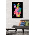 thumbnail image 2 of Jason Naylor - Peace Sign Hand Wall Poster, 22.375" x 34", Framed, 2 of 3