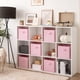 thumbnail image 4 of Contenedores de almacenamiento GRANNY SAYS Cube de 28 cm, color rosa, paquete de 6, 4 of 8