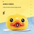 thumbnail image 2 of Pequeño Pato Amarillo Máquina De Burbujas Eléctrica Música Brillo Automático Burbuja Soplado Juguetes Para Niños Methold BA000430-00, 2 of 5