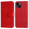 thumbnail image 1 of Funda tipo cartera GANGXUN para iPhone 14 , diseño girasol, cuero PU, soporte, cierre magnético, tarjetero, 1 of 5