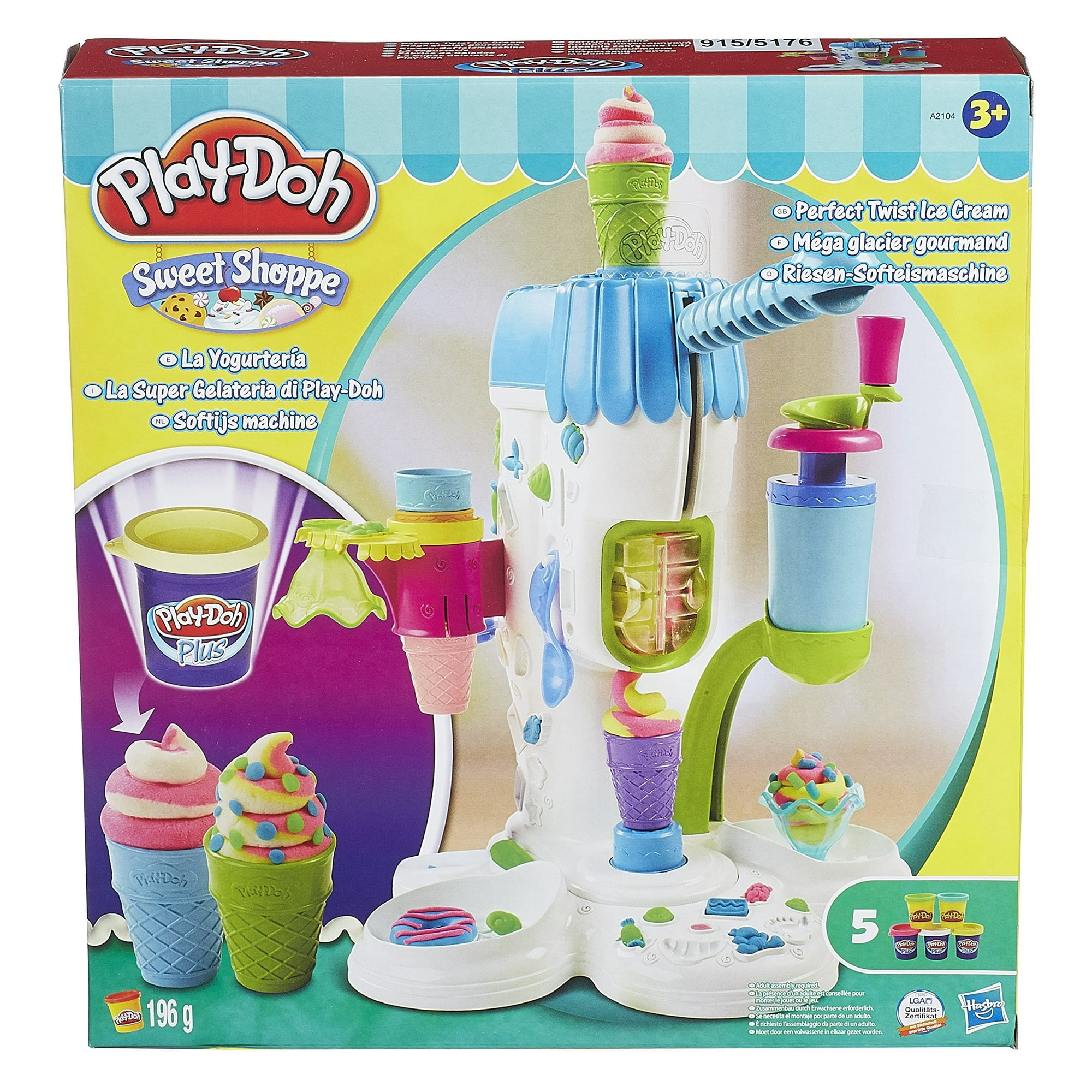 Playdoh Sweet Shoppe Perfect Twist Ice Cream