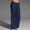 Dark Blue, variant on Juslio Linen Pants Women Plus Size with Pockets Drawstring Linen,High Waist Flare Leg Pants 4XL