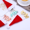 thumbnail image 3 of 5pcs Creative Christmas Spoons Set Cartoon Stainless Steel Spoons with Bag Tableware for Home Restaurant (4 Colorful Spoons and 1 Boot Shape Bag), 3 of 8