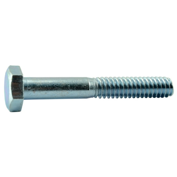 1/4"-20 x 1-3/4" Zinc Grade 2 / A307 Hex Bolts HBHS-101 (100 pcs.)