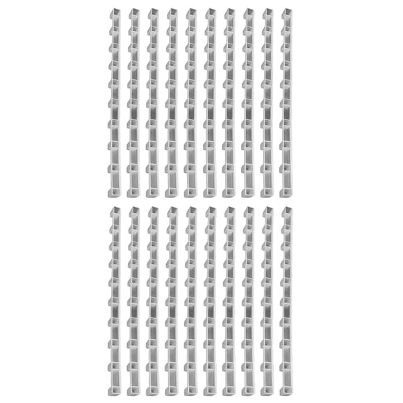 Miangastore Espaceur de Cadre de Ruche Abeille Abs Blanc 20 Pcs