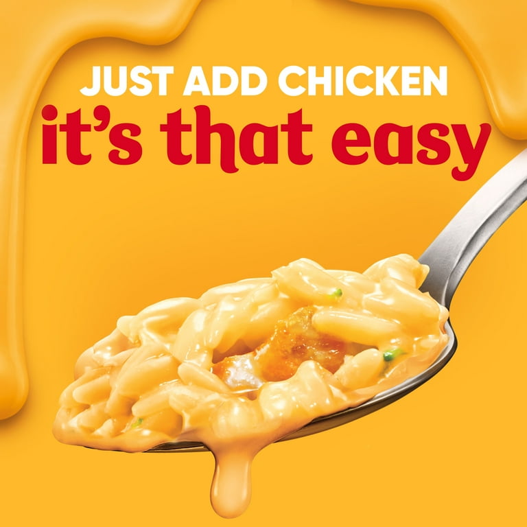 4 pack) Velveeta Skillets Chicken Pasta Dinner Kit with Broccoli