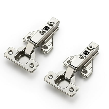 Full Overlay Concealed Kitchen Cabinet Door Hinges, 105 Degree Adjustable Soft Close for Face Frame Cabinet