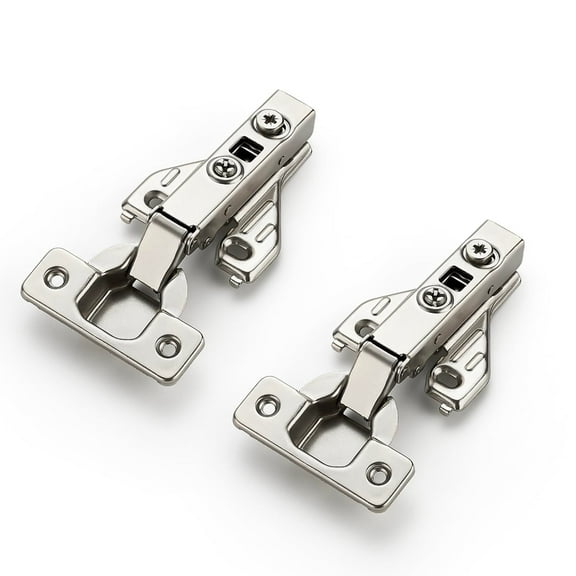 Full Overlay Concealed Kitchen Cabinet Door Hinges, 105 Degree Adjustable Soft Close for Face Frame Cabinet