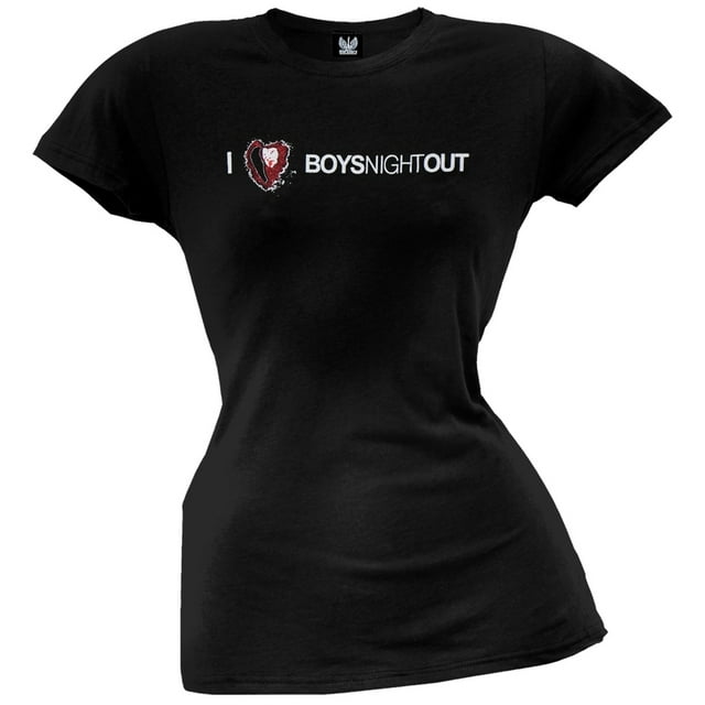 Boys Night Out - I Heart BNO T-Shirt Juniors