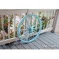 thumbnail image 3 of Leigh Country TX 93932 Roue de Chariot 30 x 30 x 1,5 Po, Bleu, 3 of 5
