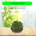 thumbnail image 2 of MasteelfCA 30Pcs Plant Pot Base Tray Flowerpot Water Tray Home Plant Pot Round Tray, 2 of 7
