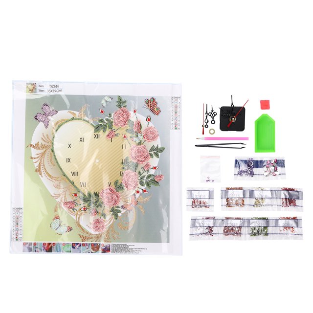 Kit De Arte De Decoración De Diamantes, Flores De Arte De Diamantes Decoración Del Hogar Para Restaurante Para Niños ANGGREK AH1211