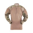 thumbnail image 1 of Camisa de Combate para Hombre Tru-Spec con Cremallera 1/4 Multicam/Coyote, Talle Mediano, 1 of 1