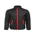 thumbnail image 3 of Manteau d'Hiver Chaud pour Hommes Veste Ultralégère à Col Montant Slim, 3 of 6